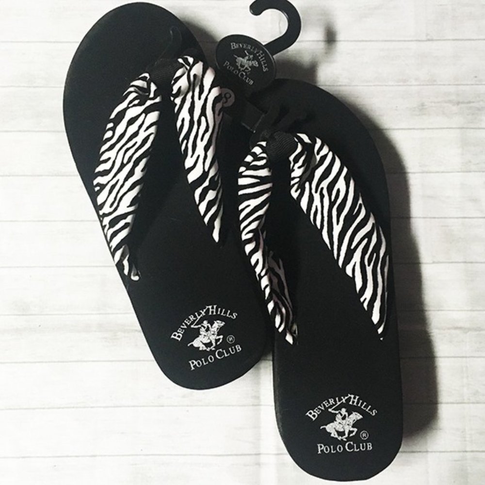 Beverly Hills Polo Club sz 8 Platform Sandals